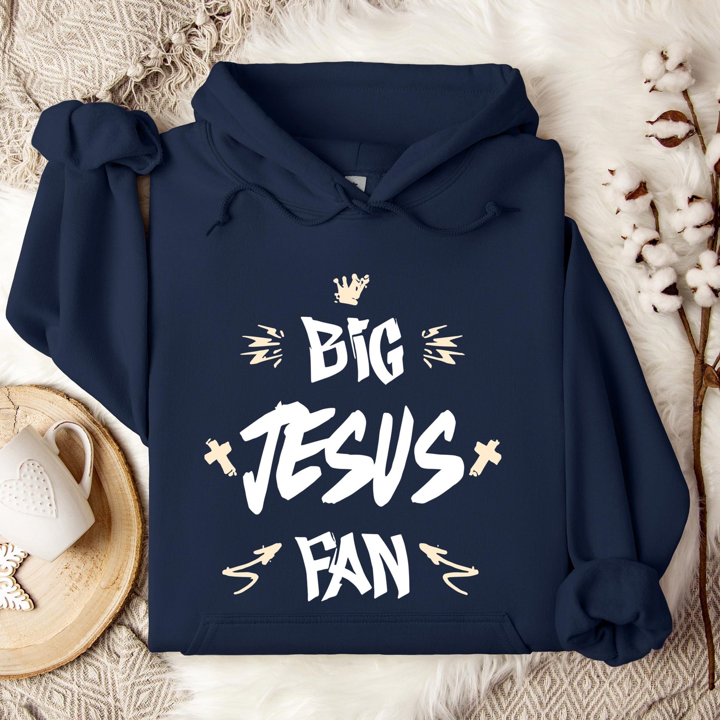 Big Jesus Fan Hoodie