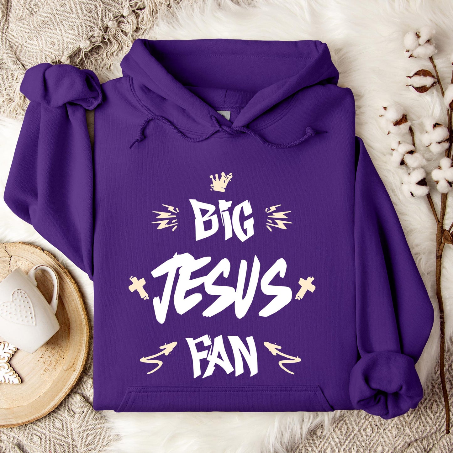 Big Jesus Fan Hoodie