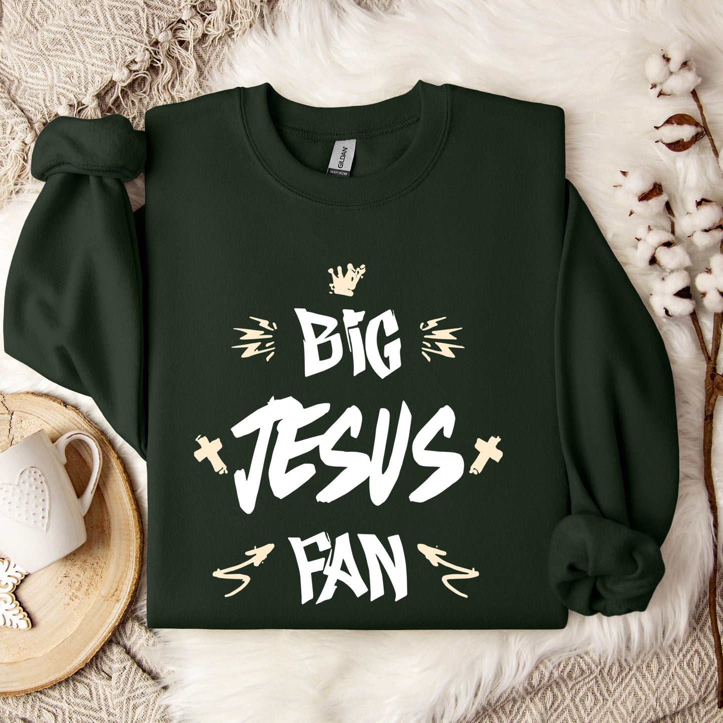 Big Jesus Fan Sweatshirt