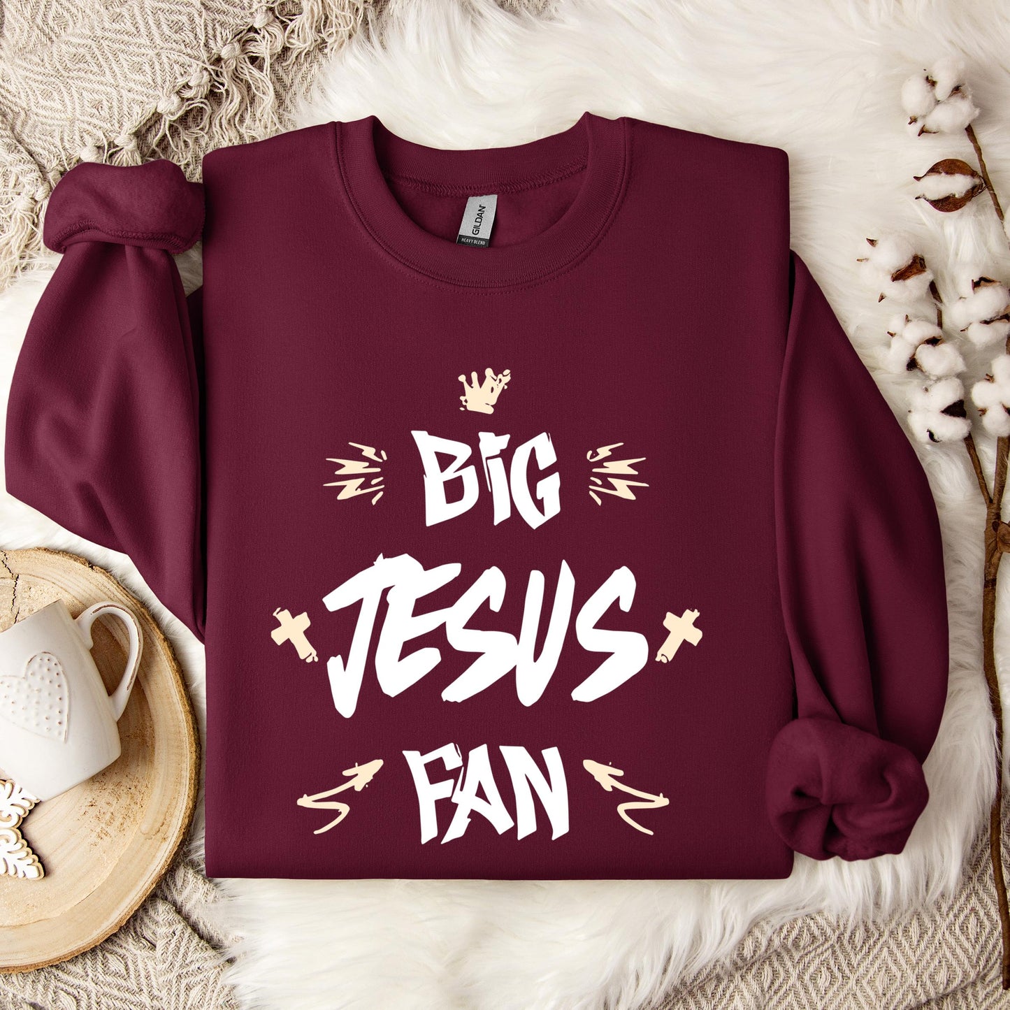 Big Jesus Fan Sweatshirt
