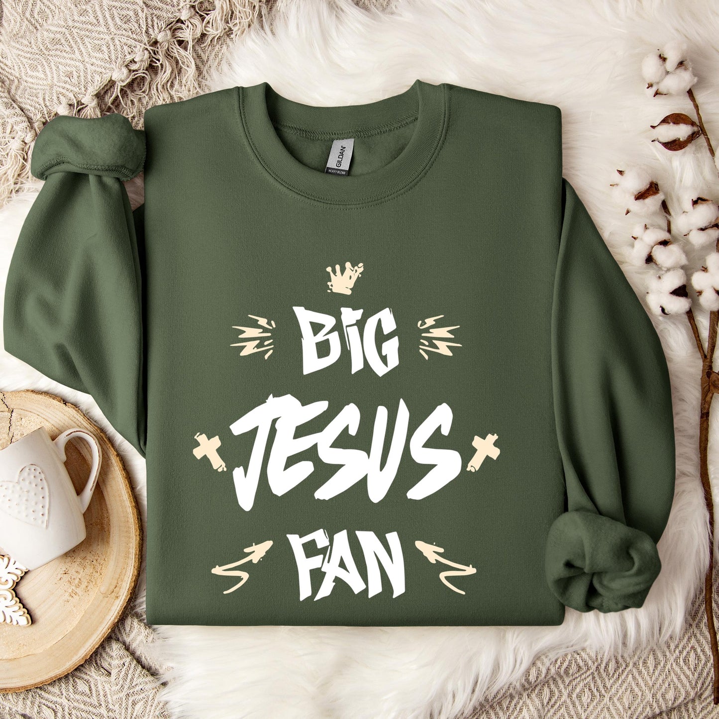 Big Jesus Fan Sweatshirt