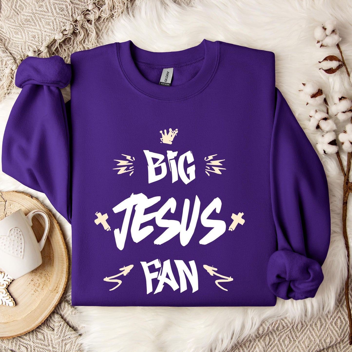 Big Jesus Fan Sweatshirt