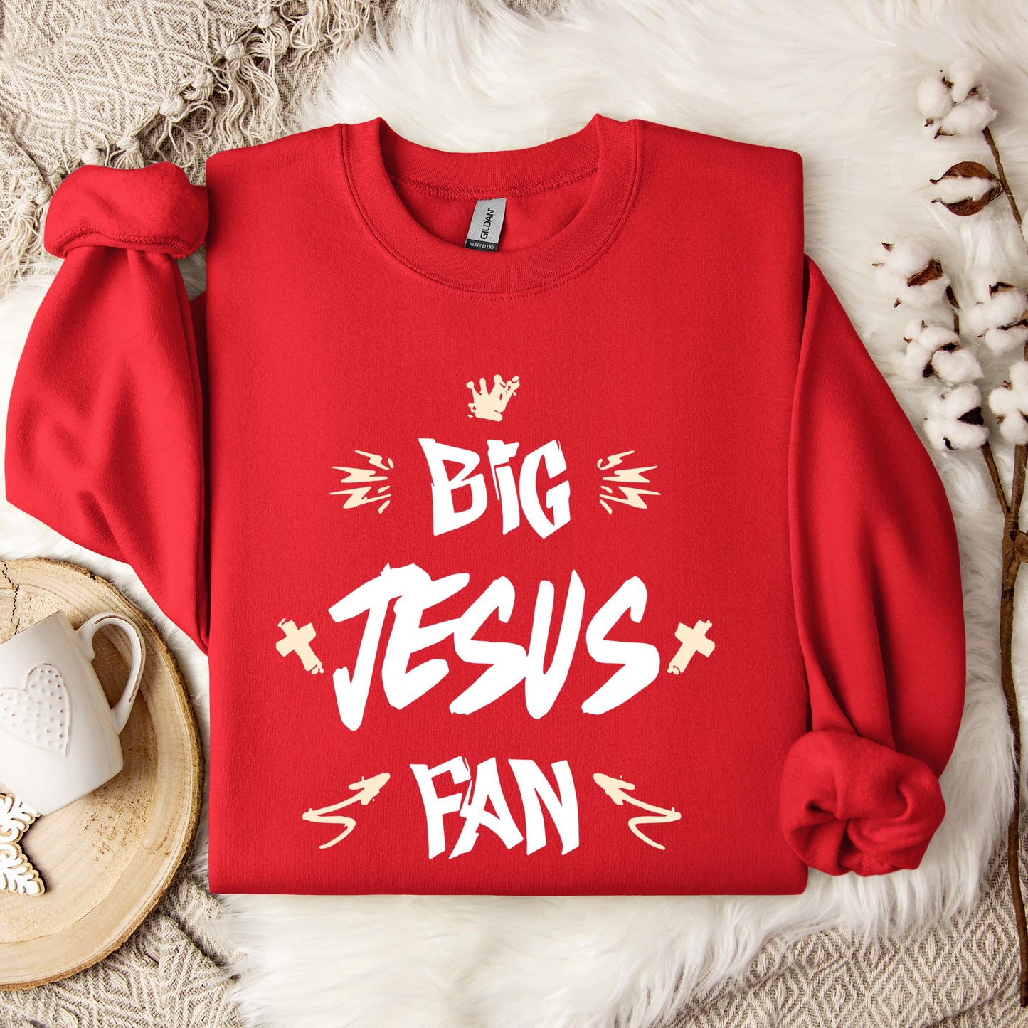 Big Jesus Fan Sweatshirt