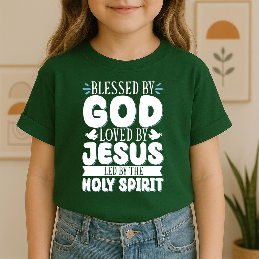 Blessed By God Loved By Jesus Led By The Holy Spirit 01