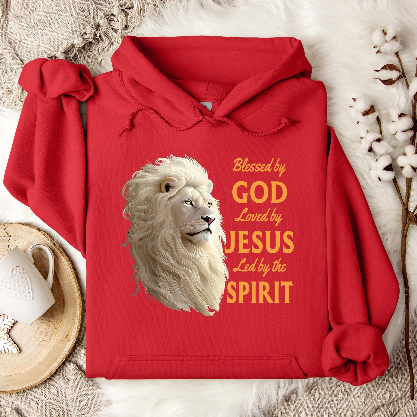 Blessed By God Loved By Jesus Led By The Spirit 01 Hoodie