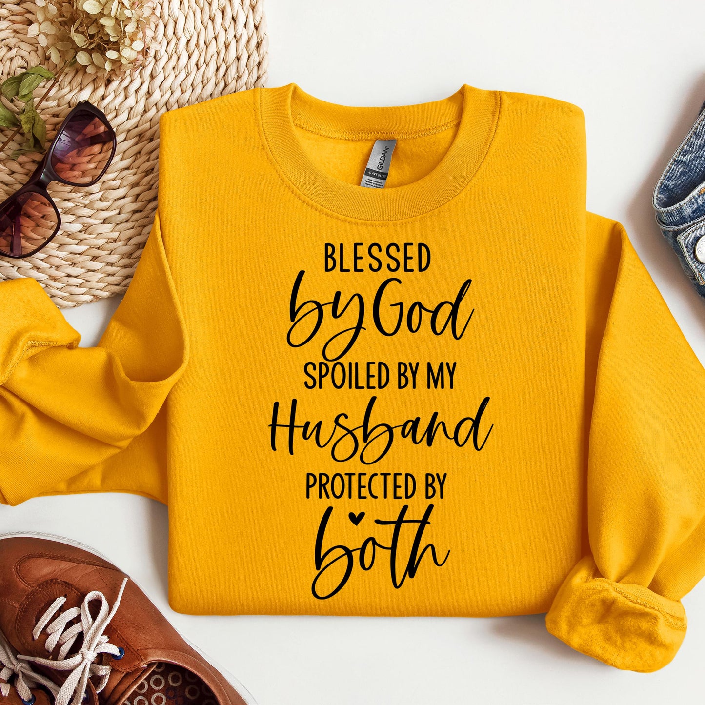 Blessed By God Spoiled By My Husband Protected By Both 11