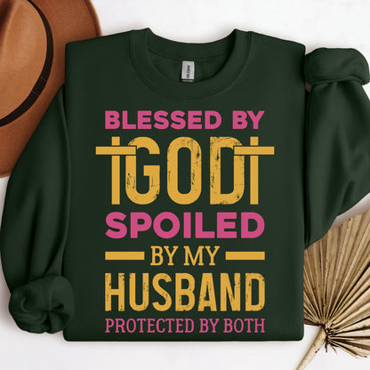 Blessed By God Spoiled By My Husband Protected By Both 18