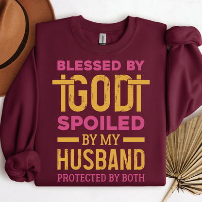 Blessed By God Spoiled By My Husband Protected By Both 18
