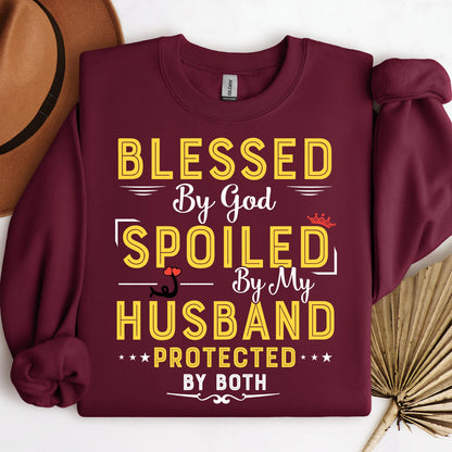 Blessed By God Spoiled By My Husband Protected By Both 21