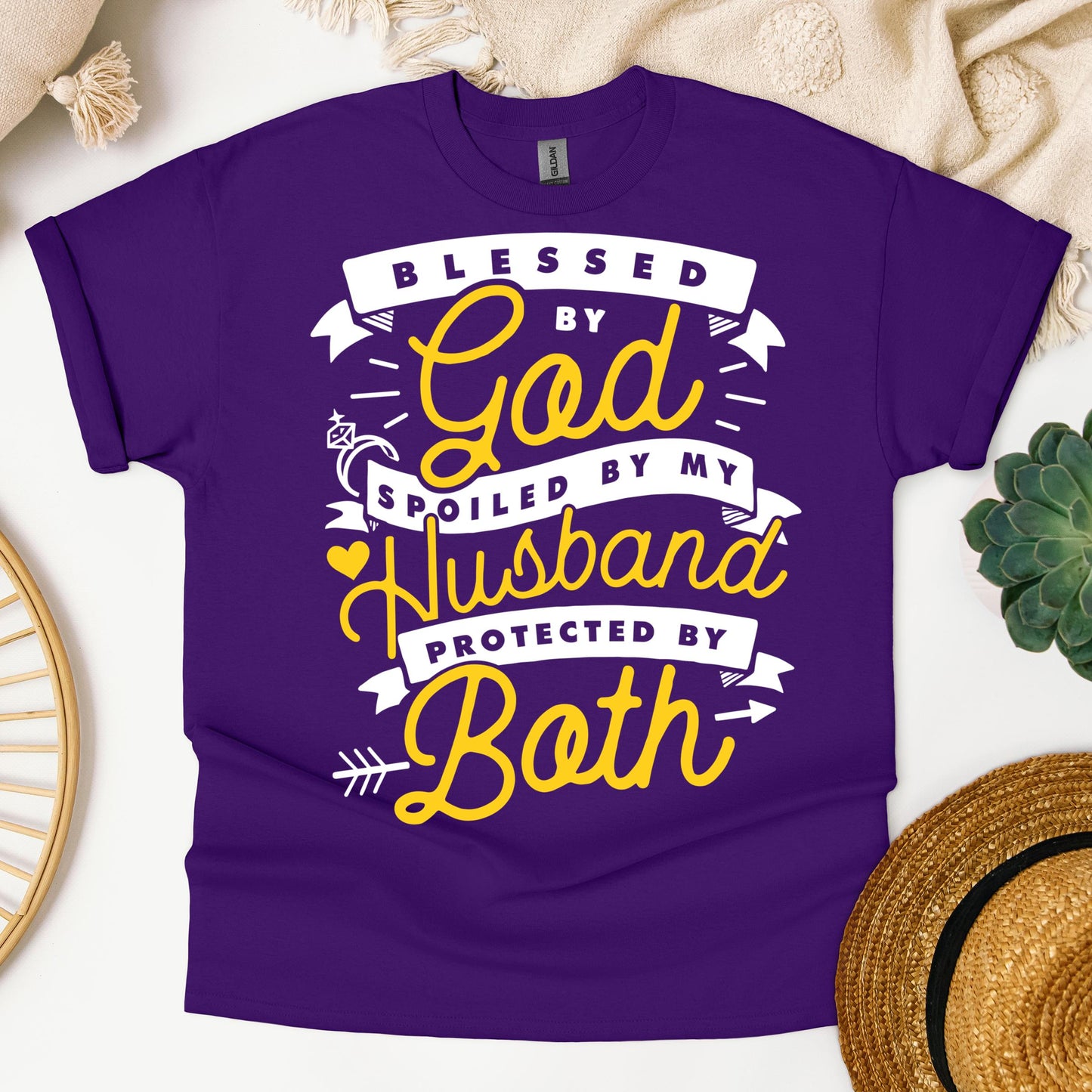 Blessed By God Spoiled By My Husband Protected By Both 24
