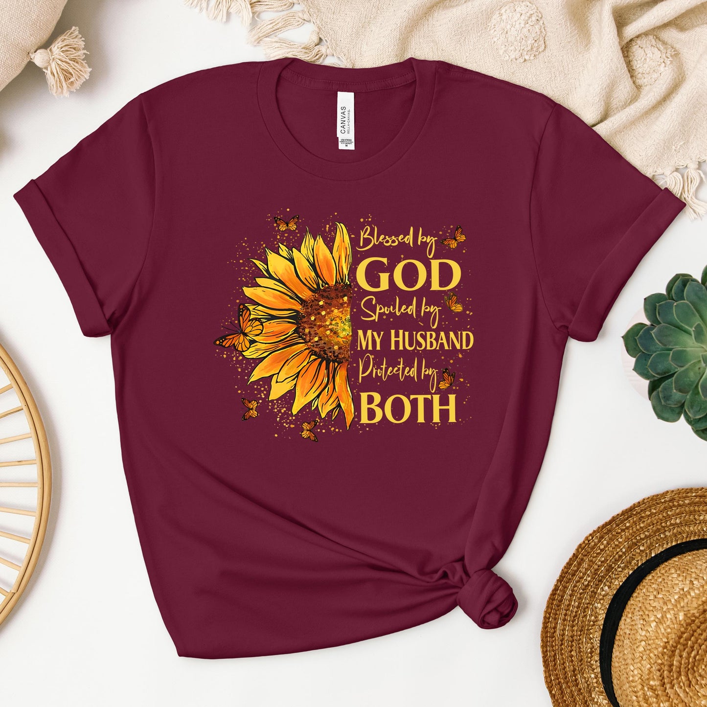 Blessed By God Spoiled By My Husband Protected By Both 25