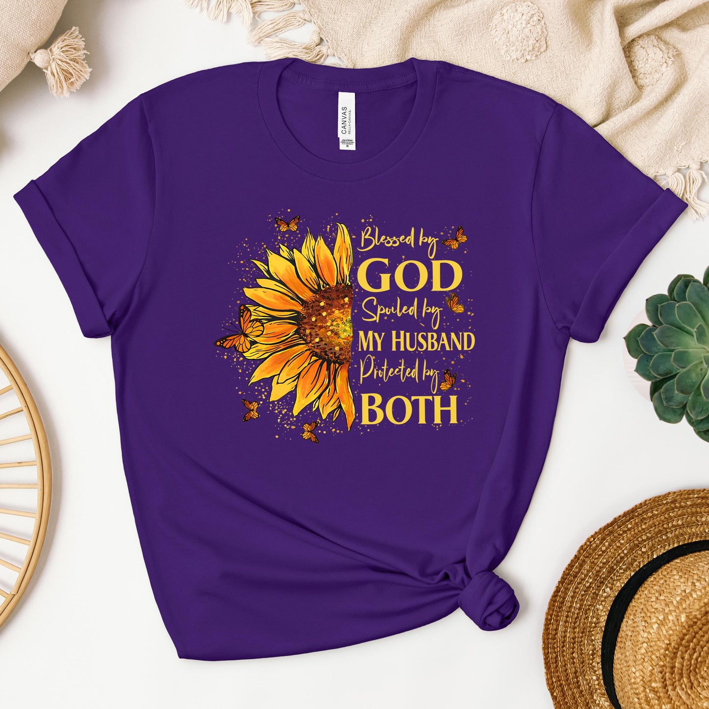 Blessed By God Spoiled By My Husband Protected By Both 25