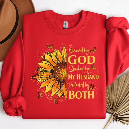 Blessed By God Spoiled By My Husband Protected By Both 25
