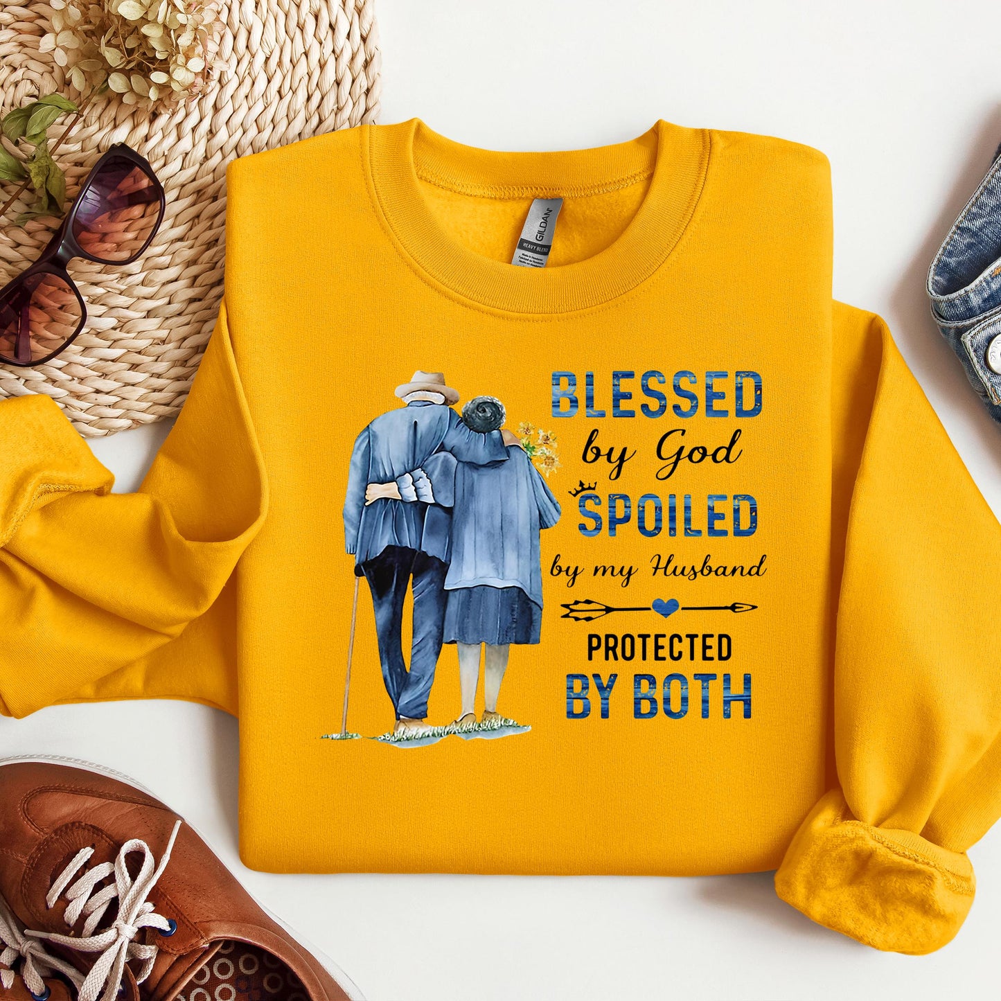 Blessed By God Spoiled By My Husband Protected By Both 28