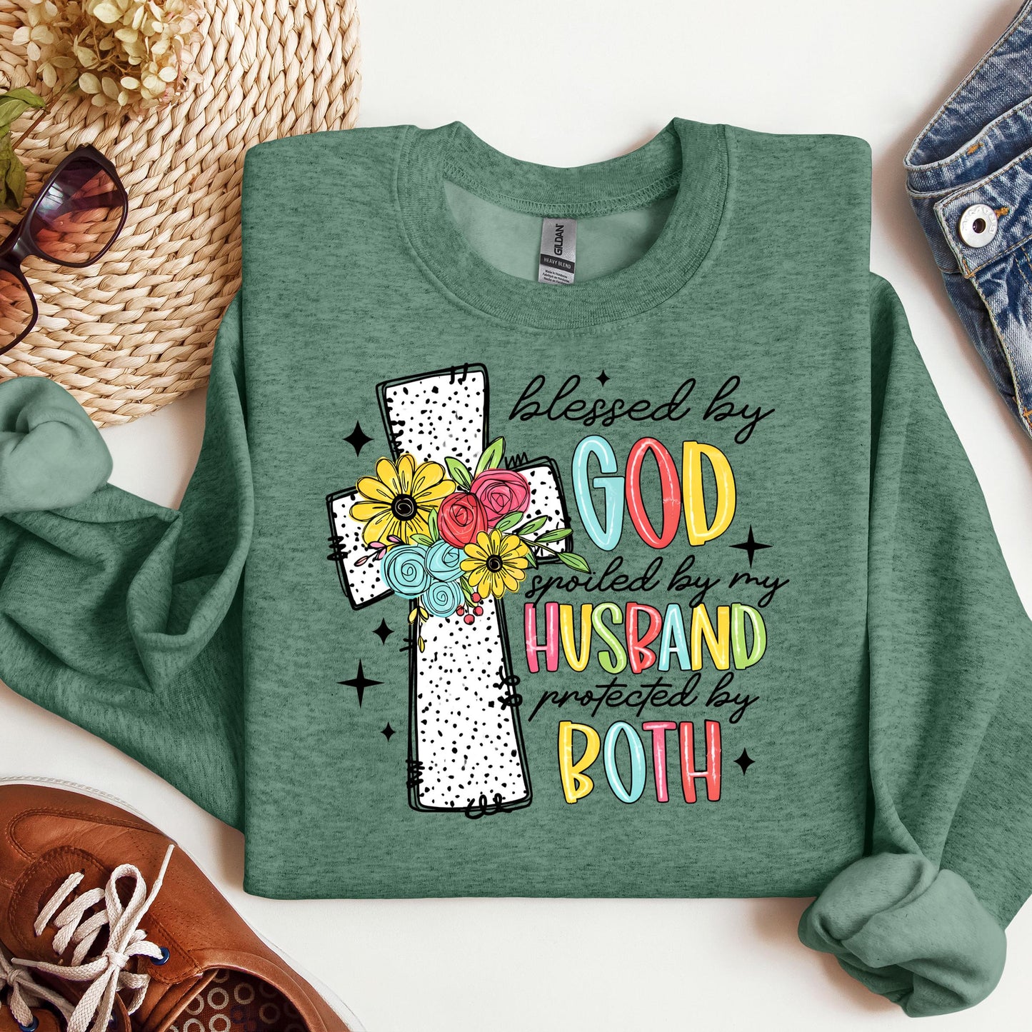 Blessed By God Spoiled By My Husband Protected By Both 33