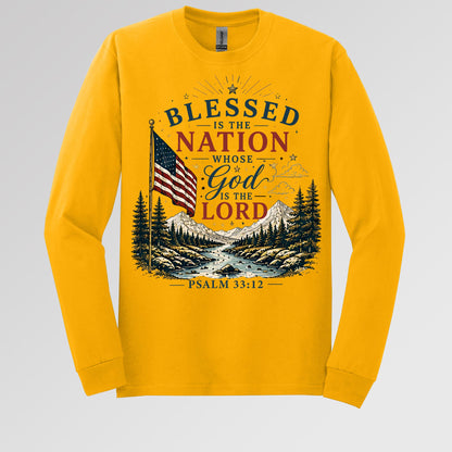 Blessed Is The Nation Whose God Is The Lord Psalm 33.12 02