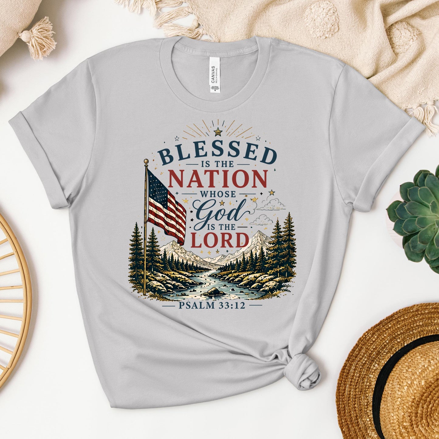 Blessed Is The Nation Whose God Is The Lord Psalm 33.12 02