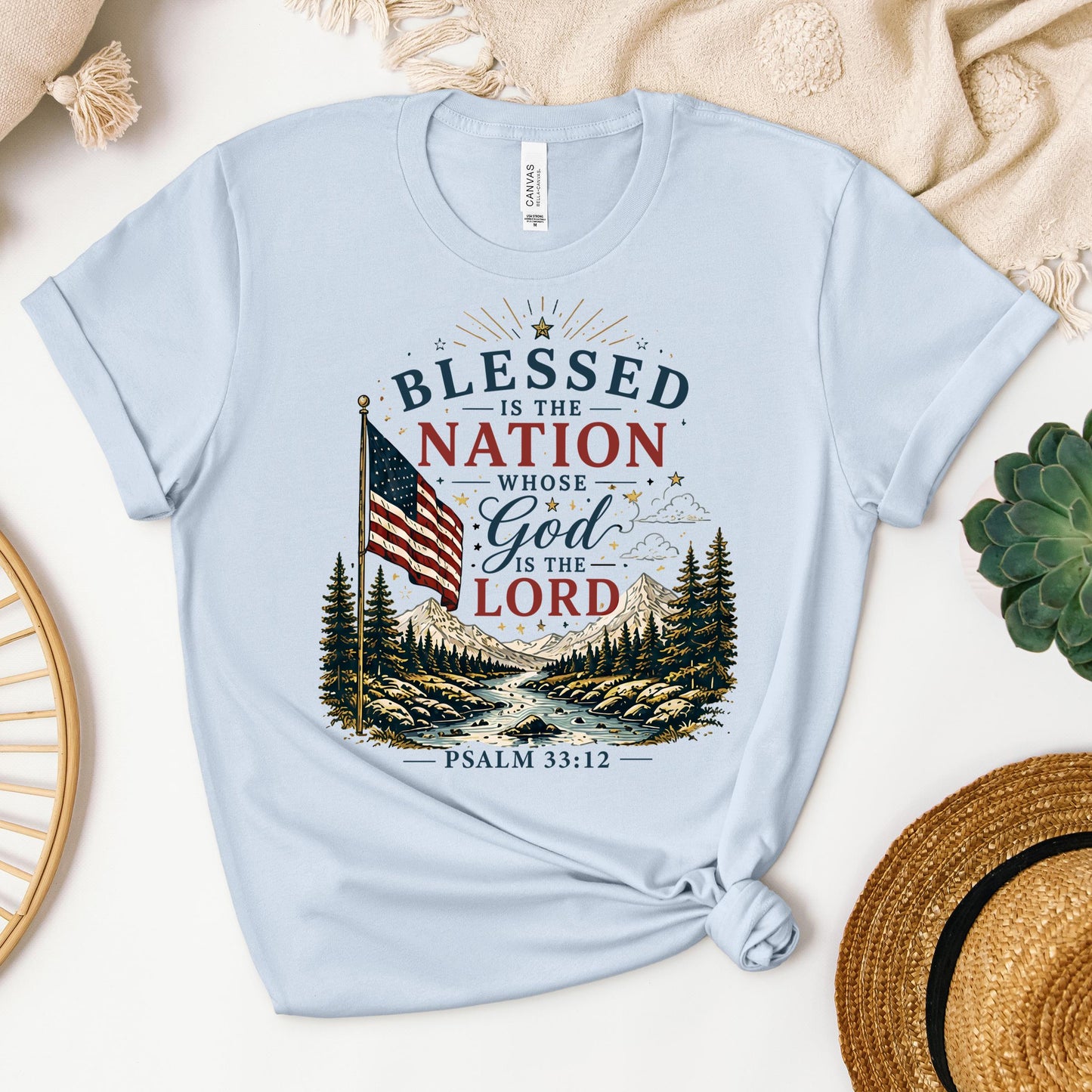 Blessed Is The Nation Whose God Is The Lord Psalm 33.12 02