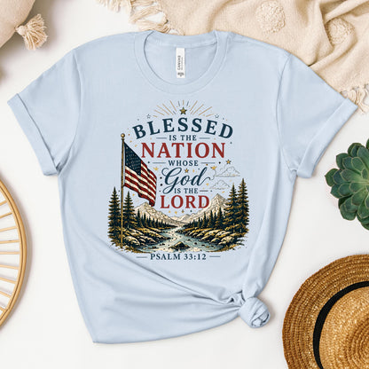 Blessed Is The Nation Whose God Is The Lord Psalm 33.12 02