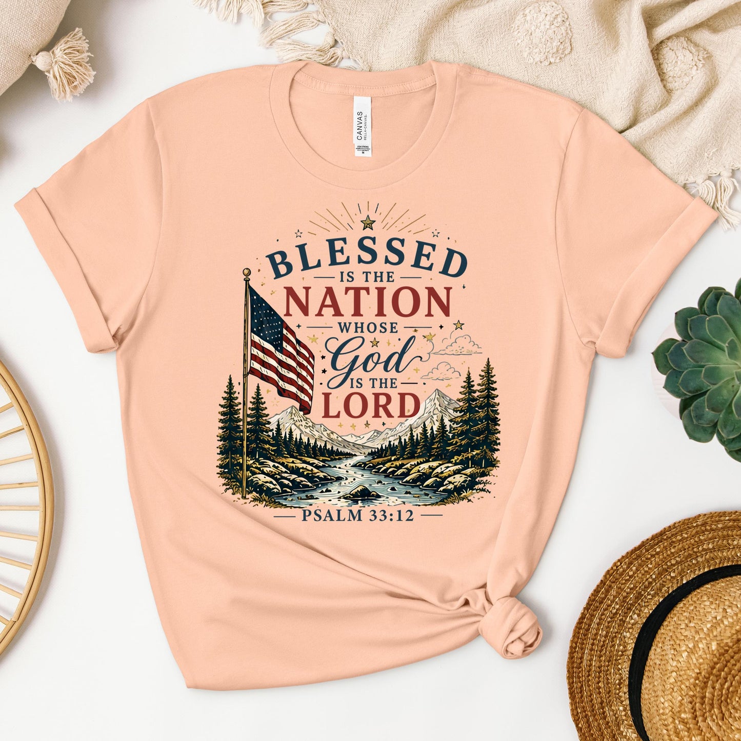 Blessed Is The Nation Whose God Is The Lord Psalm 33.12 02