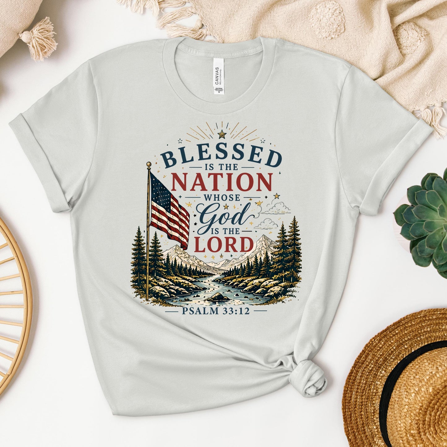 Blessed Is The Nation Whose God Is The Lord Psalm 33.12 02