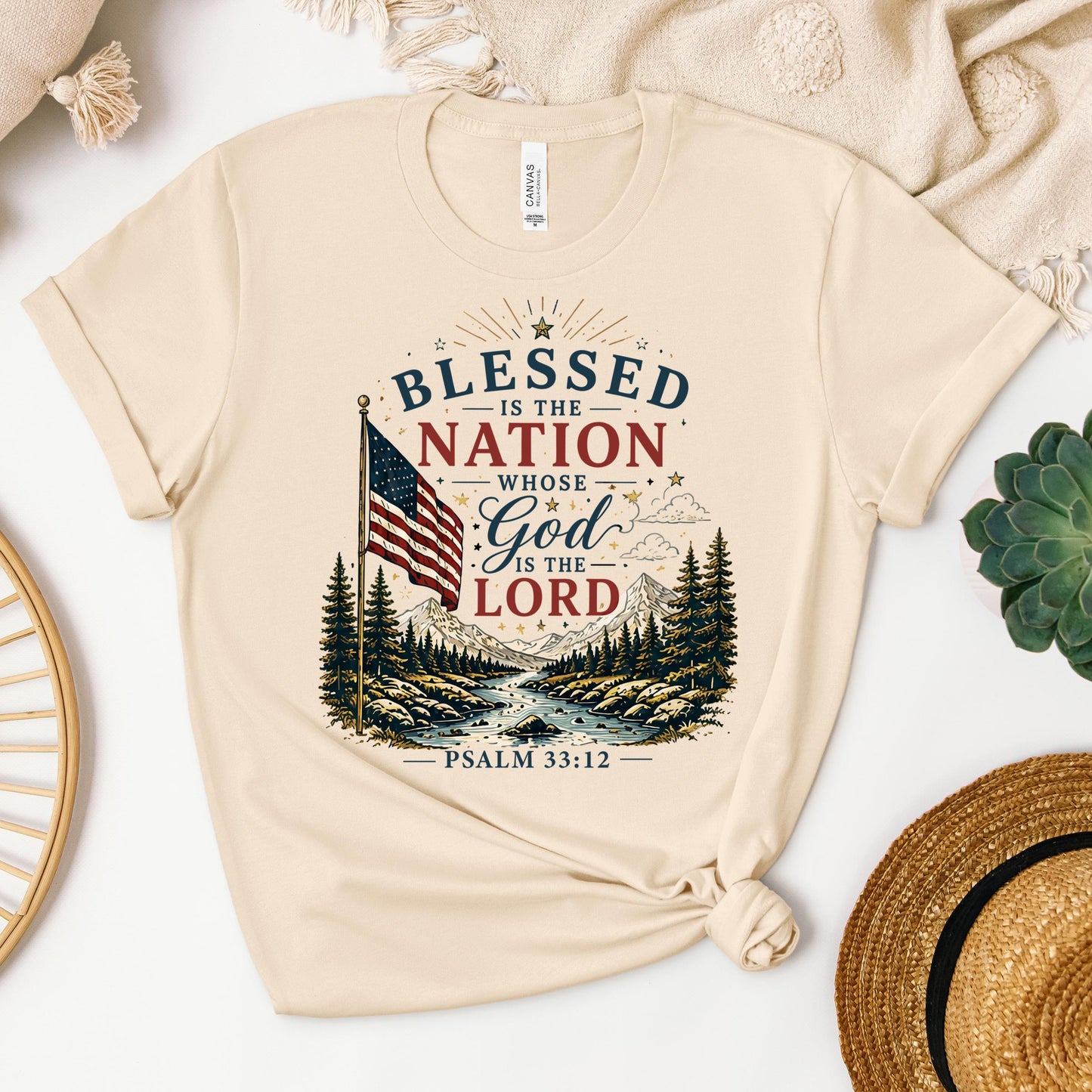 Blessed Is The Nation Whose God Is The Lord Psalm 33.12 02