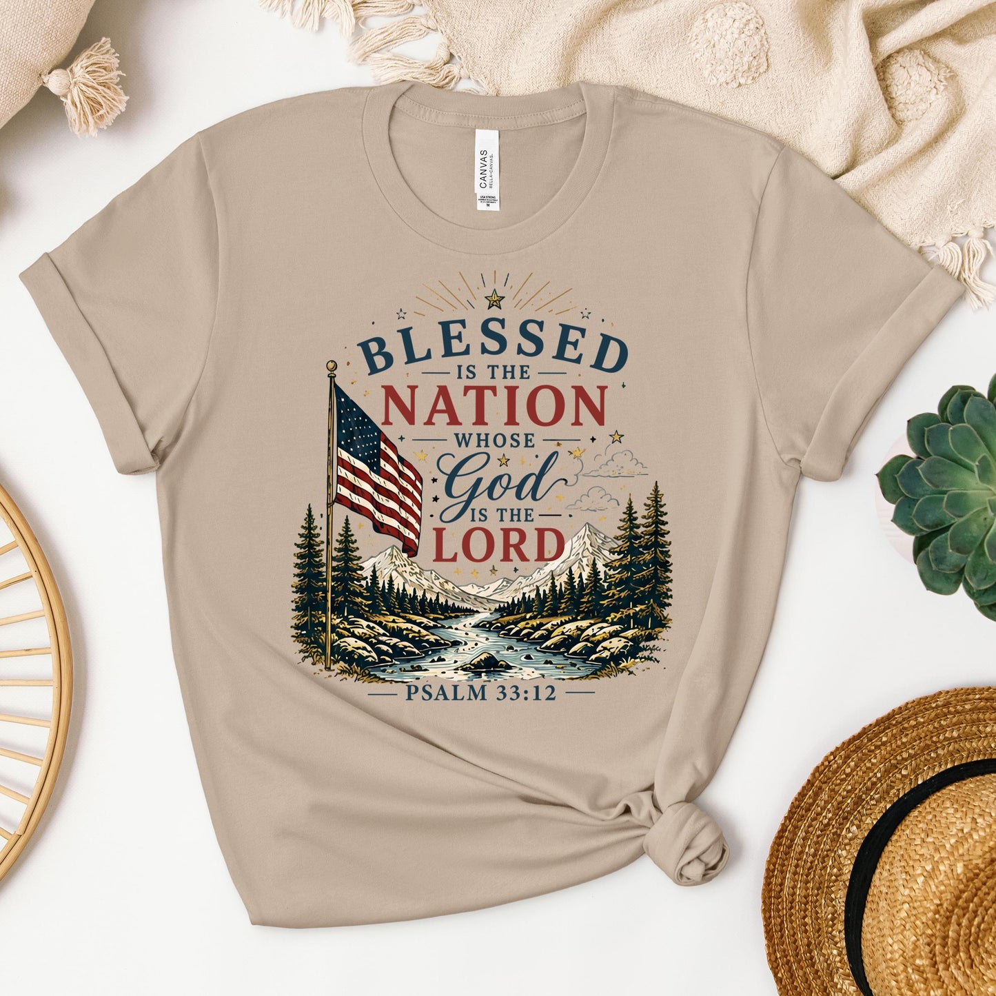 Blessed Is The Nation Whose God Is The Lord Psalm 33.12 02