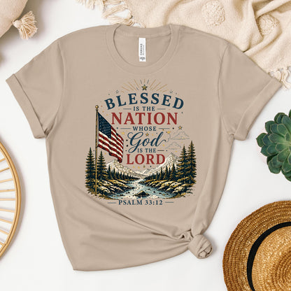 Blessed Is The Nation Whose God Is The Lord Psalm 33.12 02