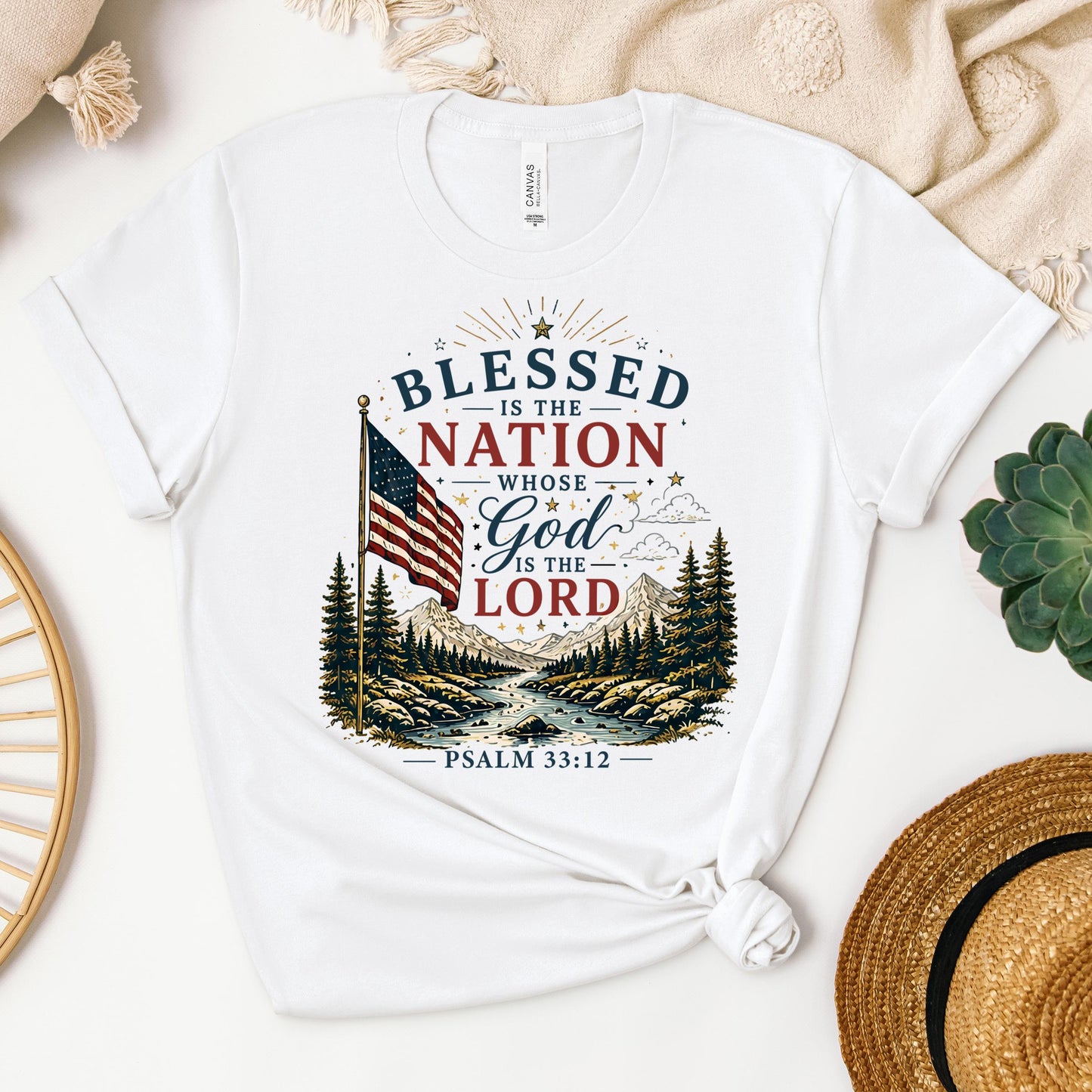 Blessed Is The Nation Whose God Is The Lord Psalm 33.12 02