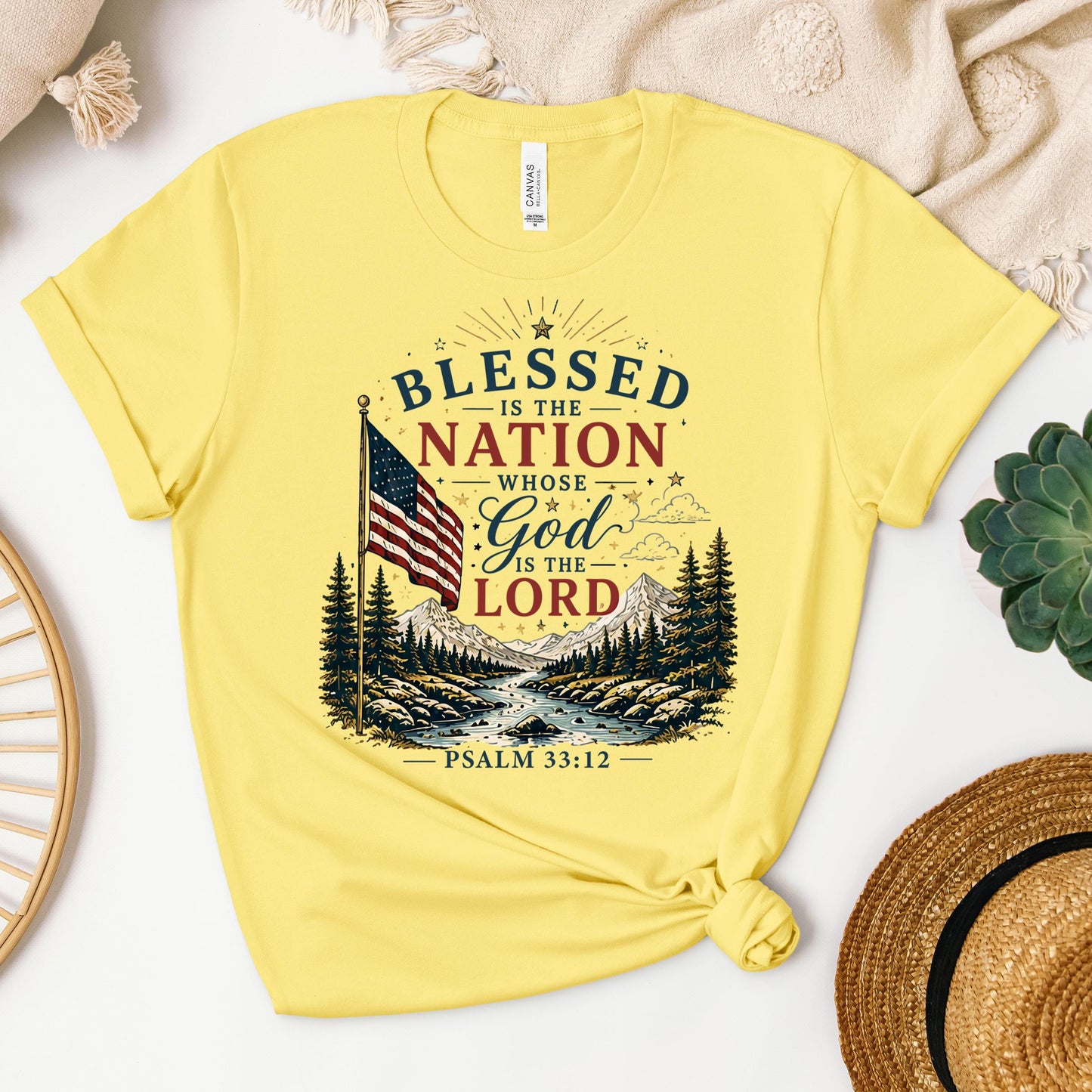 Blessed Is The Nation Whose God Is The Lord Psalm 33.12 02