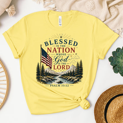 Blessed Is The Nation Whose God Is The Lord Psalm 33.12 02