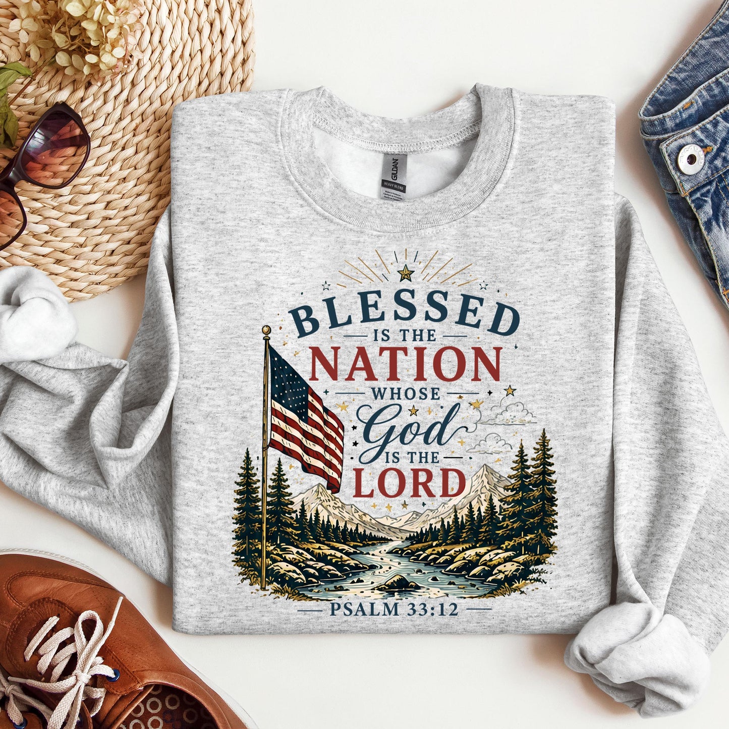 Blessed Is The Nation Whose God Is The Lord Psalm 33.12 02