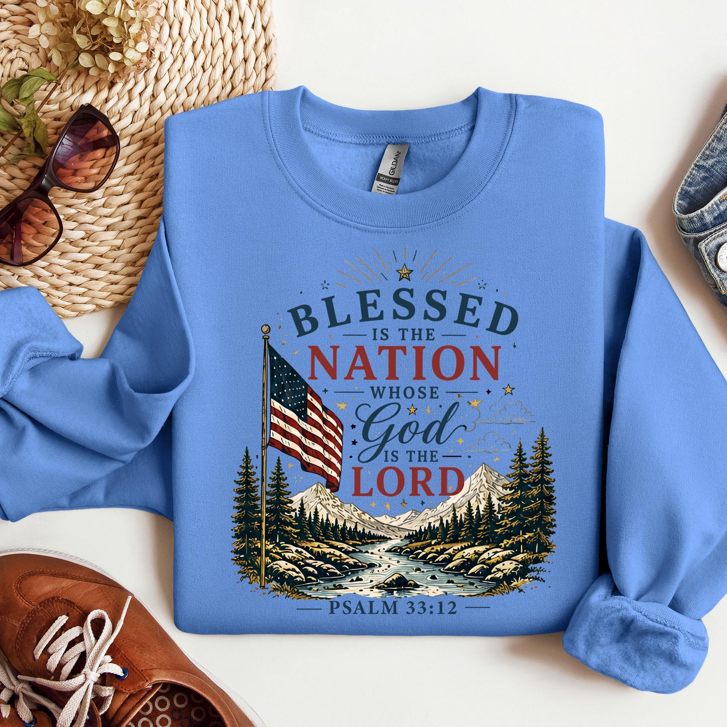 Blessed Is The Nation Whose God Is The Lord Psalm 33.12 02