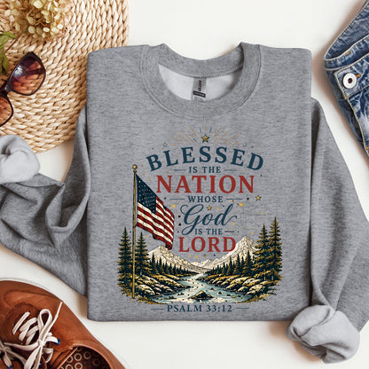 Blessed Is The Nation Whose God Is The Lord Psalm 33.12 02