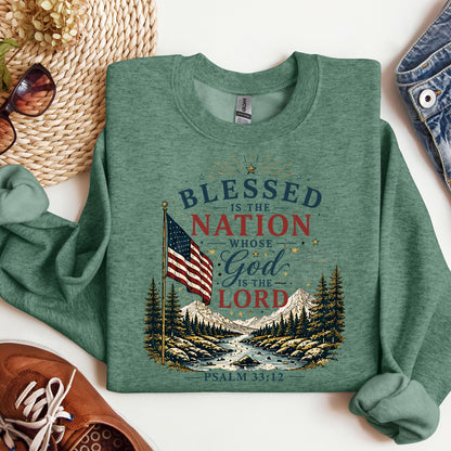 Blessed Is The Nation Whose God Is The Lord Psalm 33.12 02