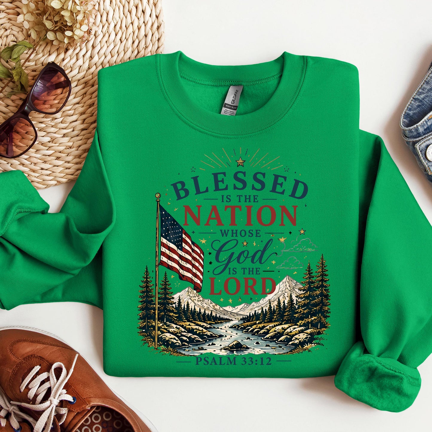 Blessed Is The Nation Whose God Is The Lord Psalm 33.12 02
