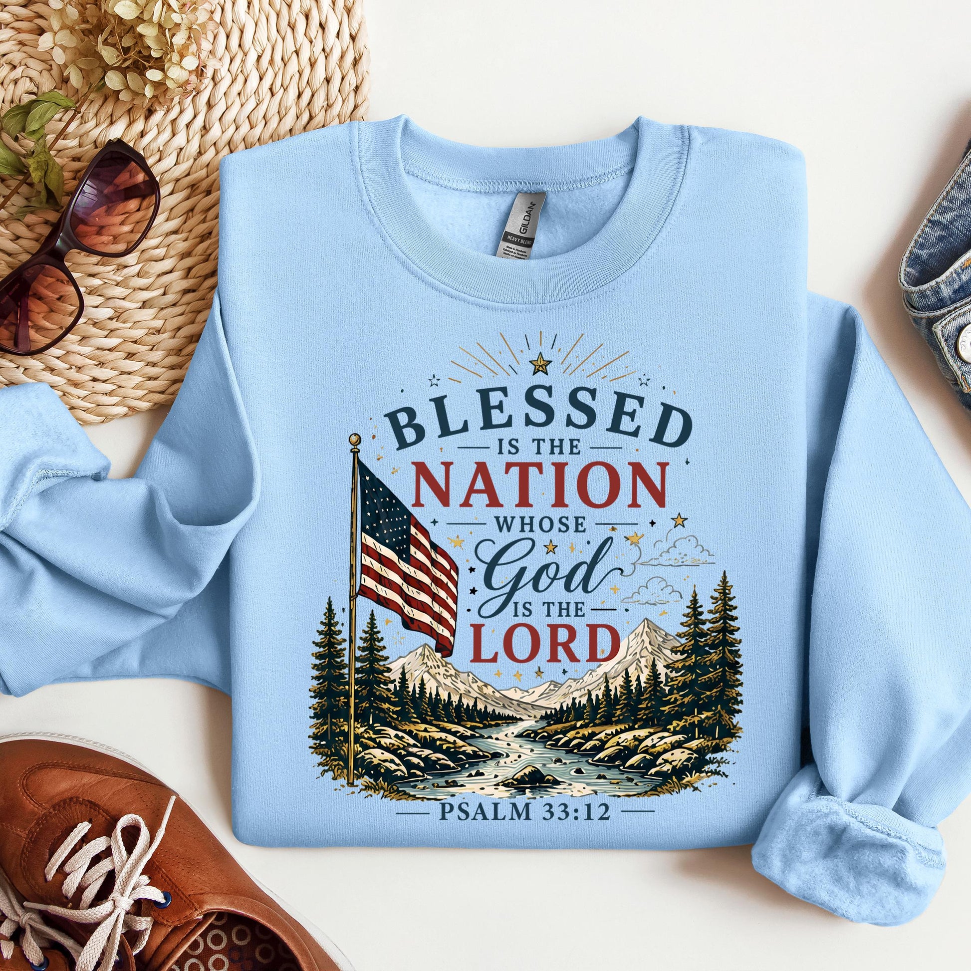 Blessed Is The Nation Whose God Is The Lord Psalm 33.12 02