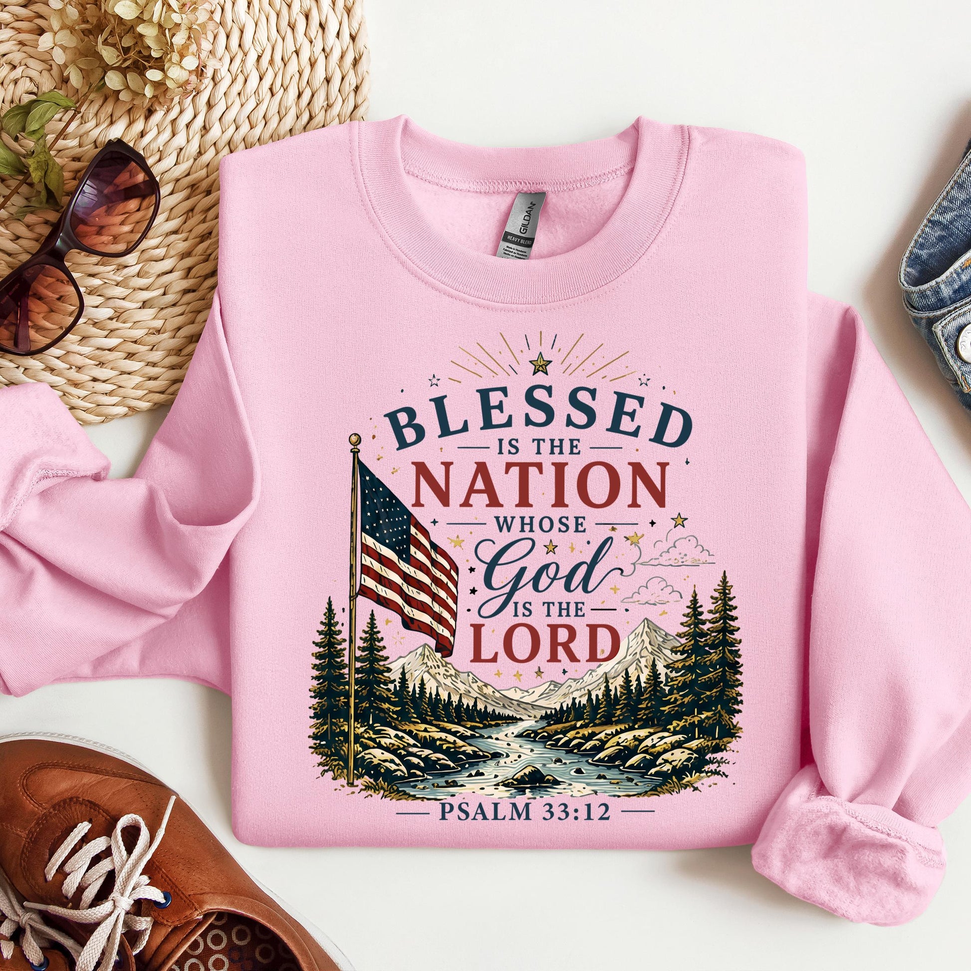 Blessed Is The Nation Whose God Is The Lord Psalm 33.12 02