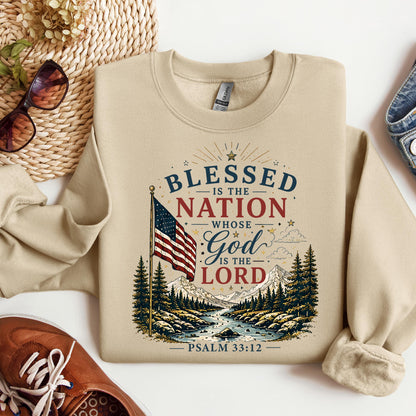 Blessed Is The Nation Whose God Is The Lord Psalm 33.12 02