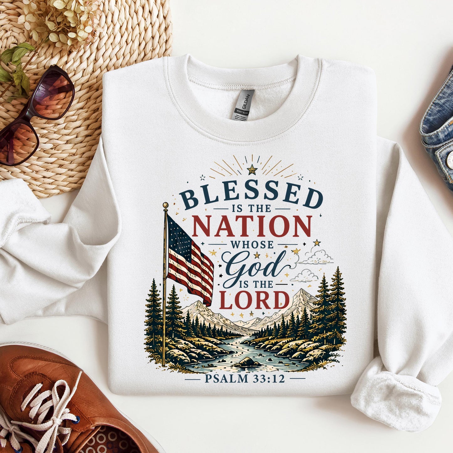 Blessed Is The Nation Whose God Is The Lord Psalm 33.12 02