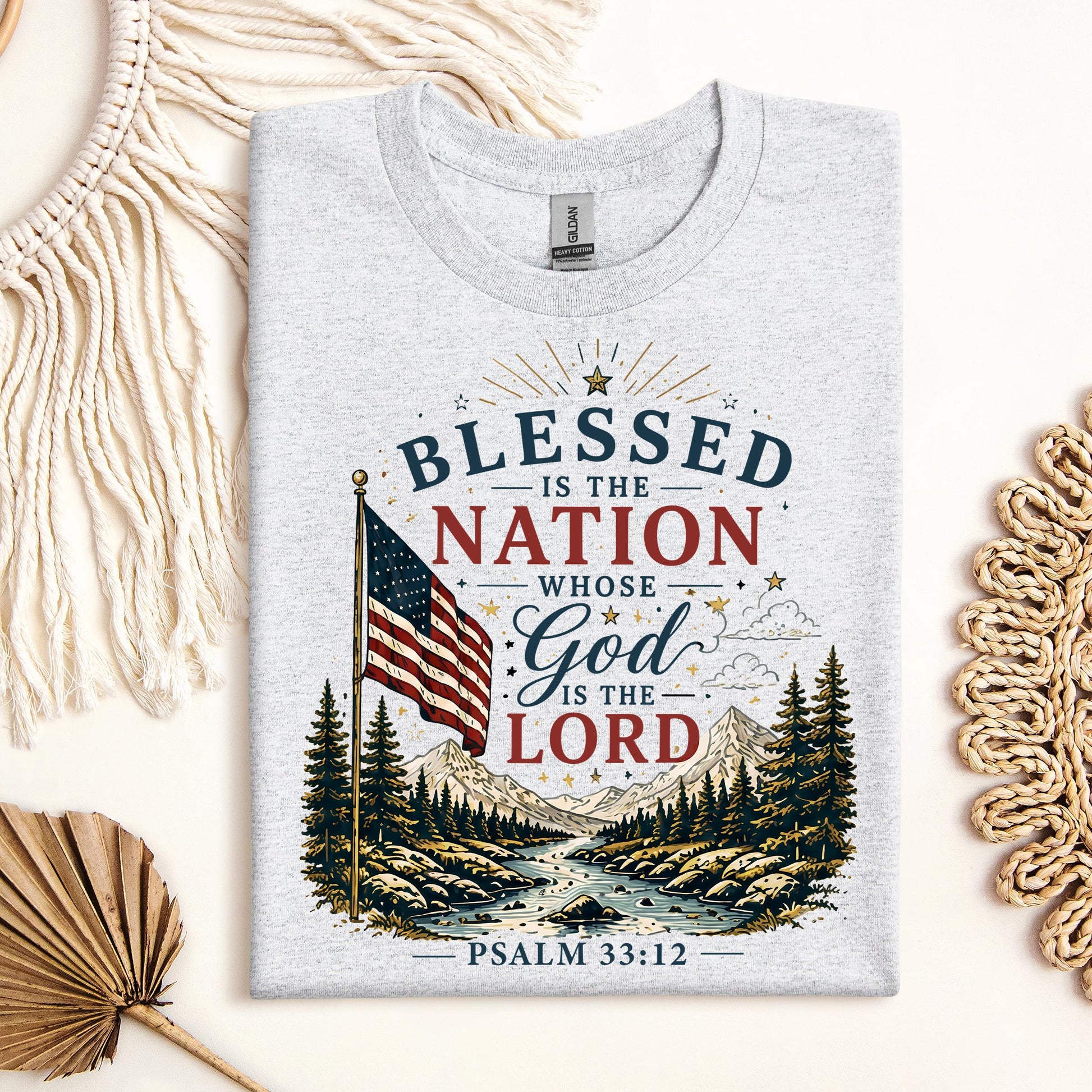 Blessed Is The Nation Whose God Is The Lord Psalm 33.12 02