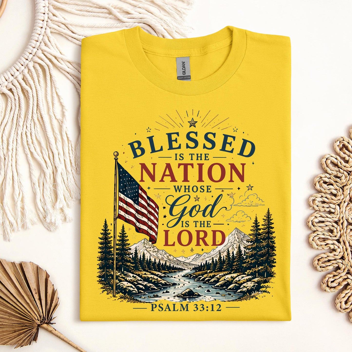 Blessed Is The Nation Whose God Is The Lord Psalm 33.12 02