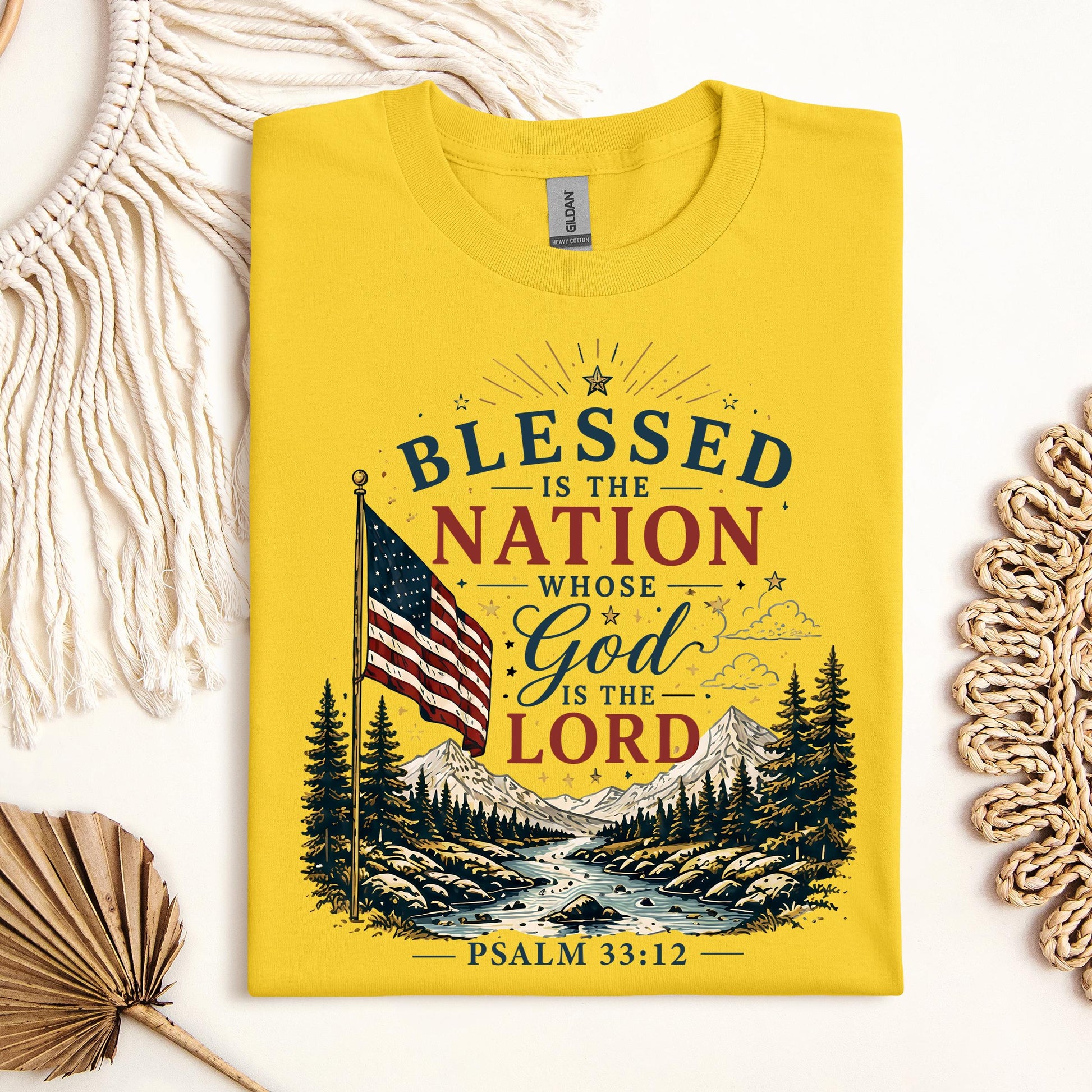 Blessed Is The Nation Whose God Is The Lord Psalm 33.12 02