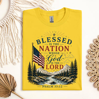 Blessed Is The Nation Whose God Is The Lord Psalm 33.12 02