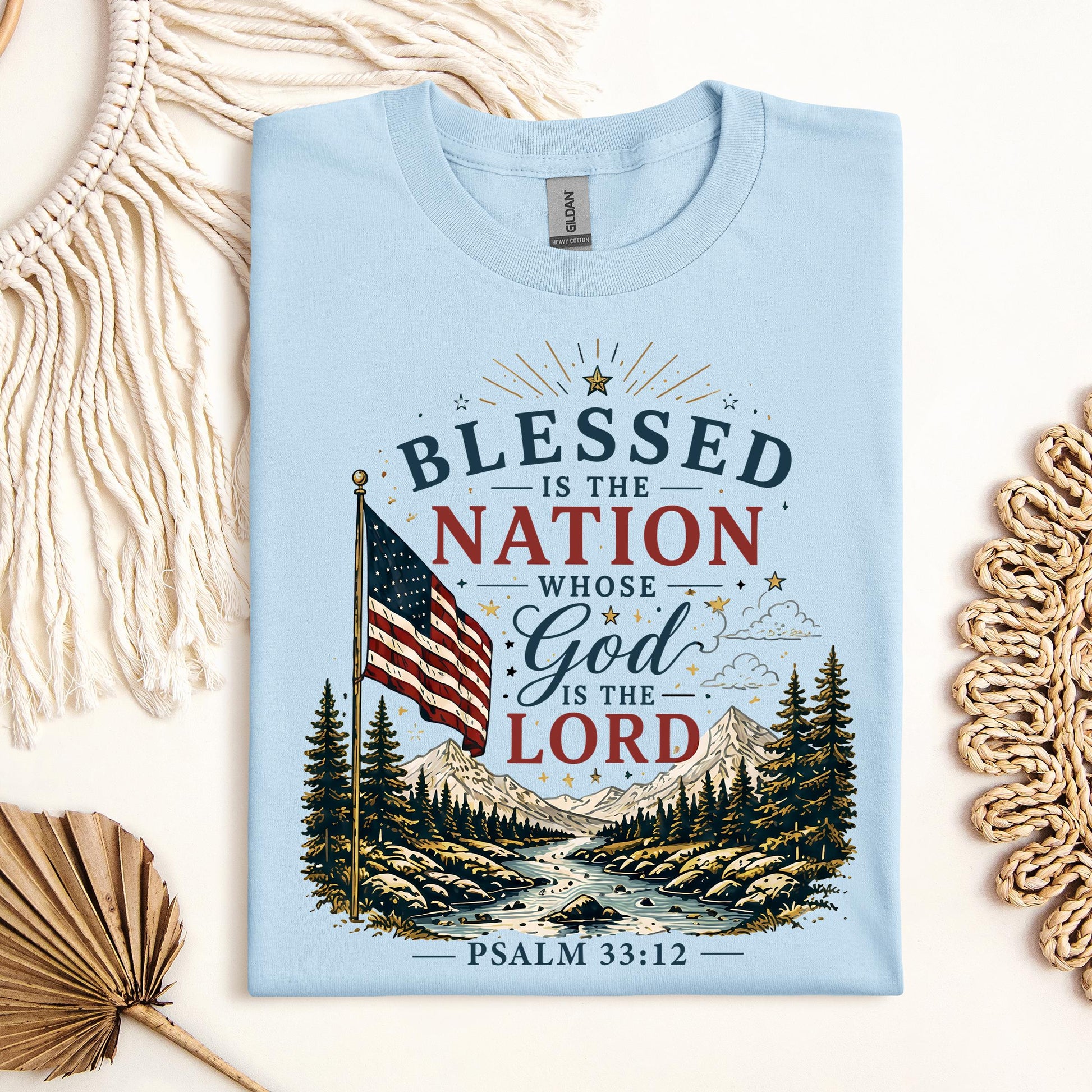 Blessed Is The Nation Whose God Is The Lord Psalm 33.12 02