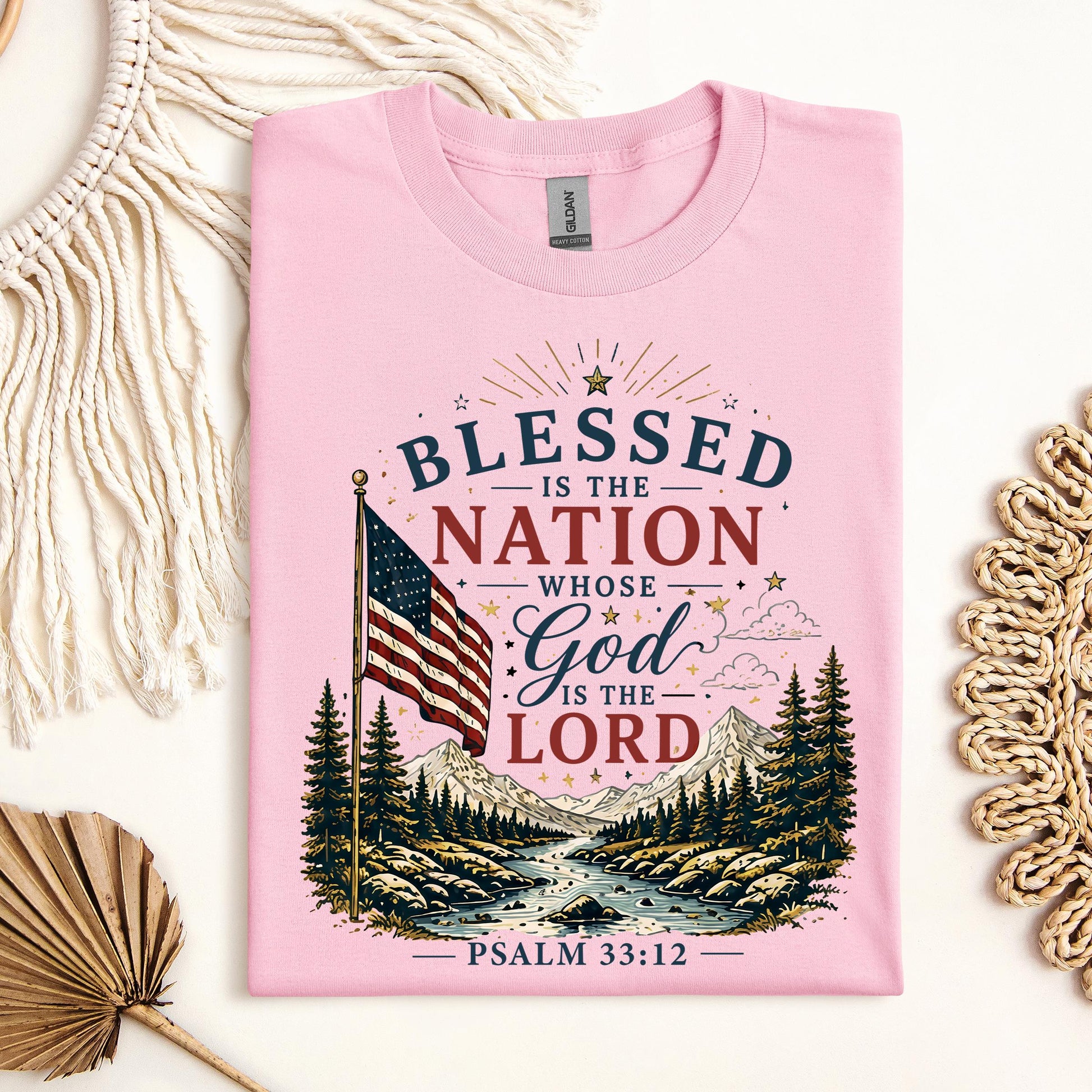 Blessed Is The Nation Whose God Is The Lord Psalm 33.12 02