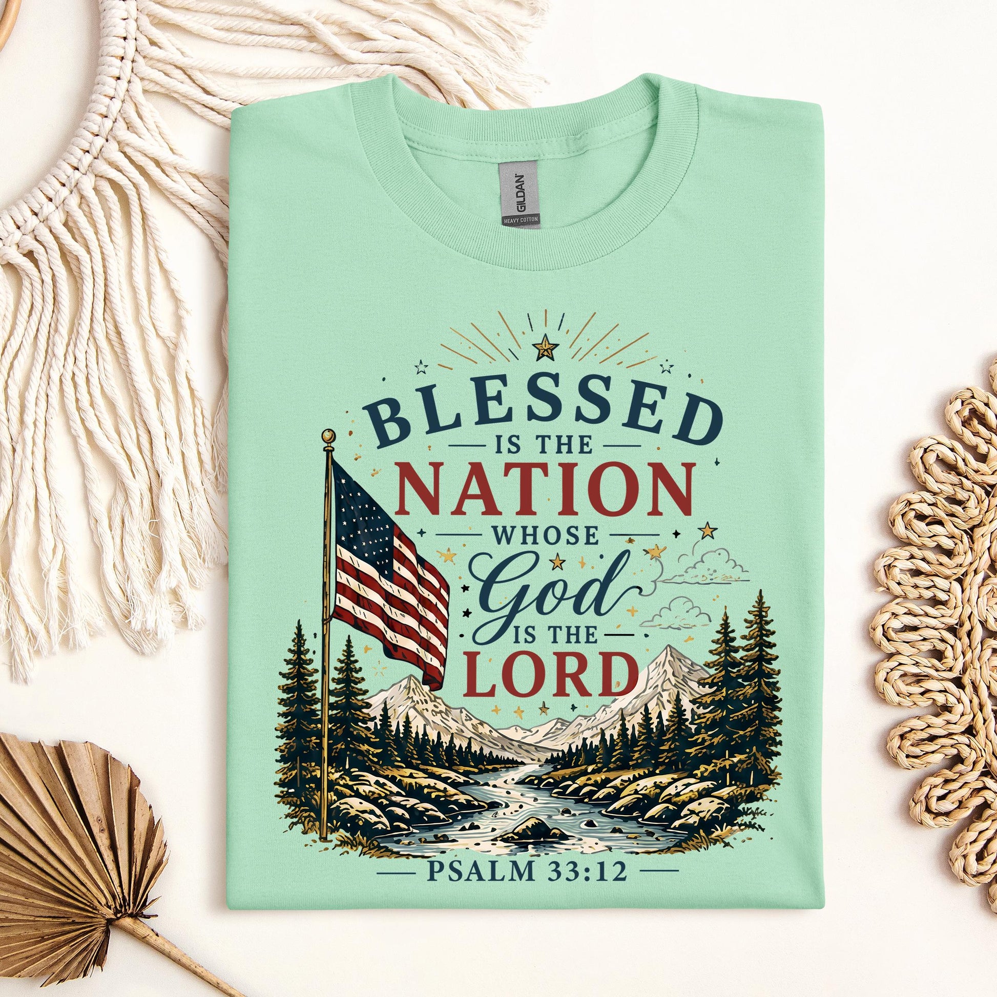 Blessed Is The Nation Whose God Is The Lord Psalm 33.12 02