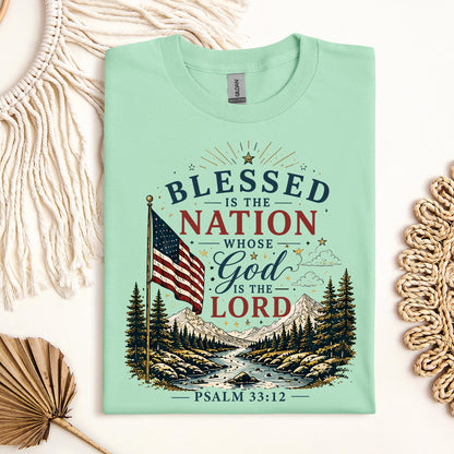 Blessed Is The Nation Whose God Is The Lord Psalm 33.12 02