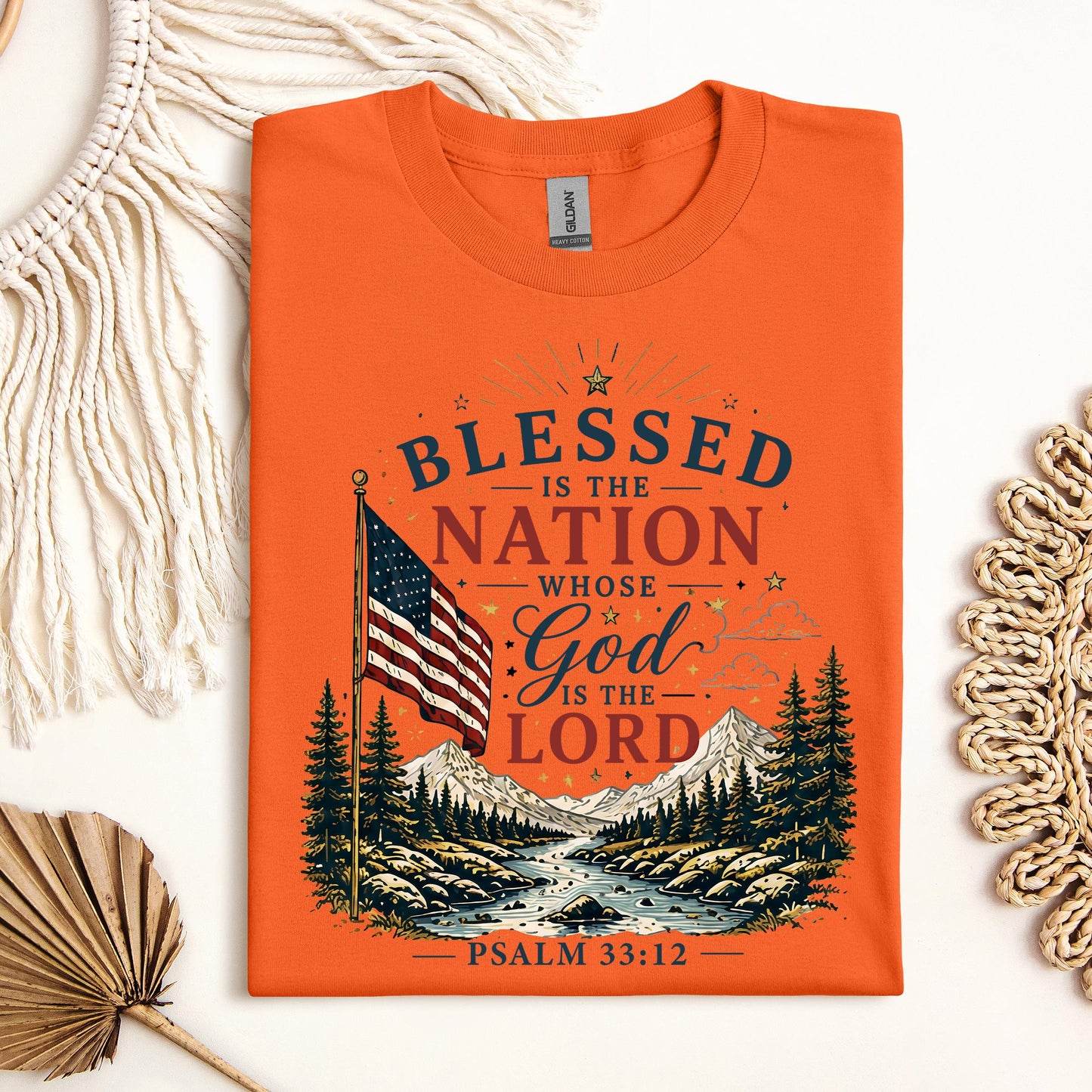 Blessed Is The Nation Whose God Is The Lord Psalm 33.12 02