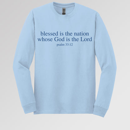 Blessed Is The Nation Whose God Is The Lord Psalm 33.12 03
